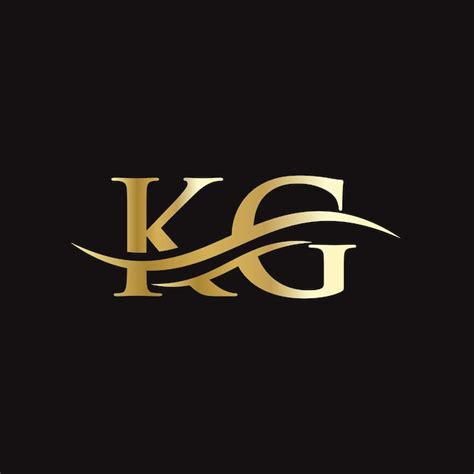 Premium Vector Kg Letter Linked Logo For Business And Company