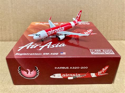 1 400 AirAsia A320 200 9M AQQ By Phoenix Hobbies Toys