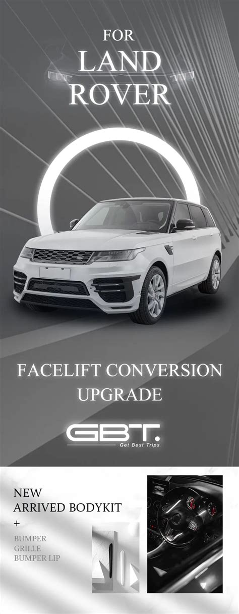 Gbt Factory Range Rover Vogue Sport Upgrade Body Kit For On Land