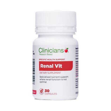 clinicians renal vitamin  capsules