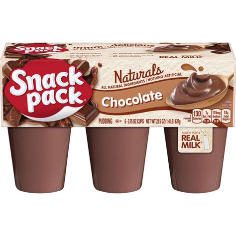 Chocolate Pudding Snack Pack