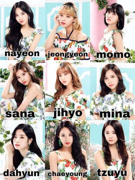 Imagenes De Twice Con Sus Nombres 2021