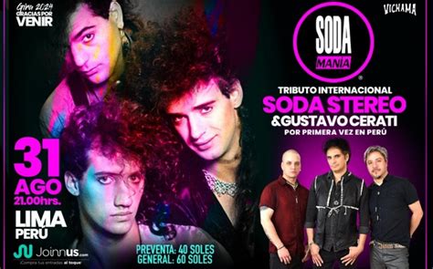 Sodaman A Tributo Internacional A Soda Stereo Y Cerati Joinnus