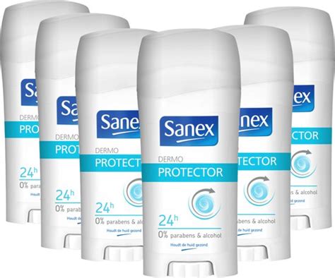 Sanex Dermo Protector Deodorant H Anti Transpirant Stick Herstelt