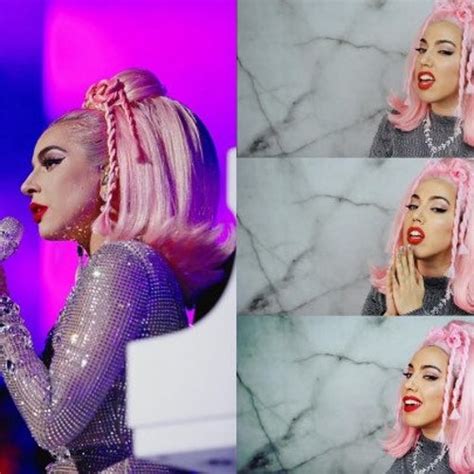 LADY GAGA WIG Lace Front Drag Queen Wig Platinum Blonde Centre Etsy