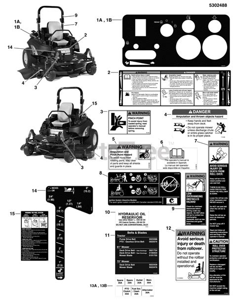 Ferris Is 5100z 5901283 Ferris Is5100z Series 72 Zero Turn Mower 33hp Caterpillar Diesel