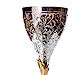 StonKraft Engraved Brass Goblet Champagne Glasses Flutes Coupes Wine