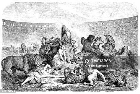 Persecution Of Christians In The Roman Empire Photos and Premium High ...