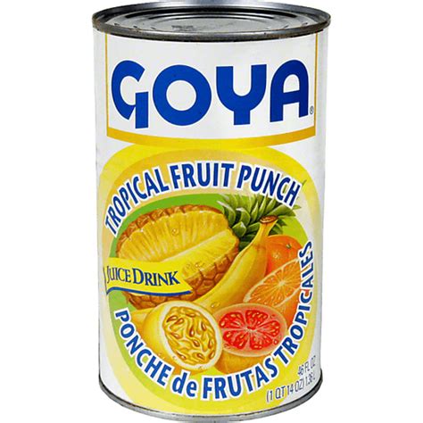 Goya Tropical Fruit Punch Hispanic Foodtown