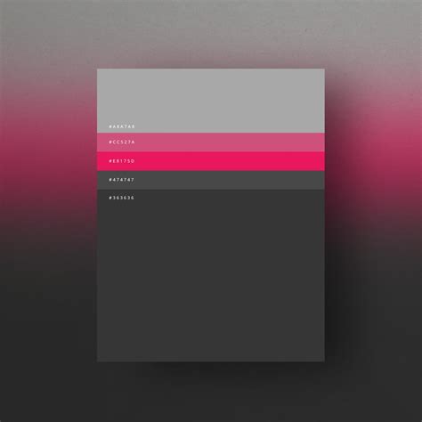 Minimalist Color Palettes of 2015 by Dumma Branding