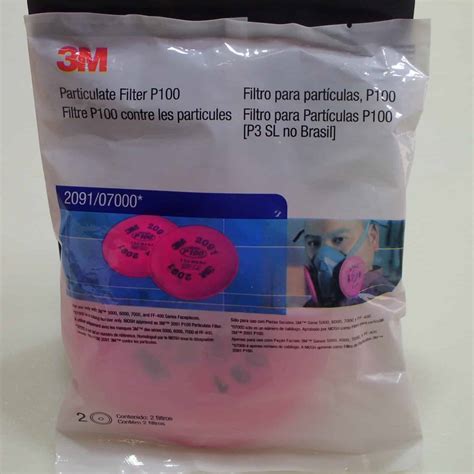 3m Filters P100 Particulate Filter Pair