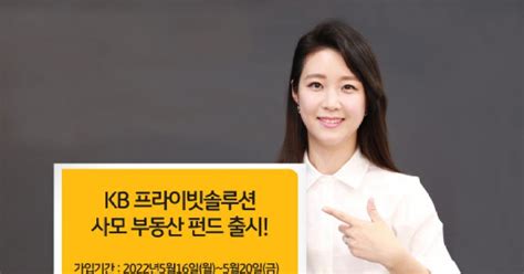 Kb자산운용 Pb전용 사모 해외부동산펀드 출시