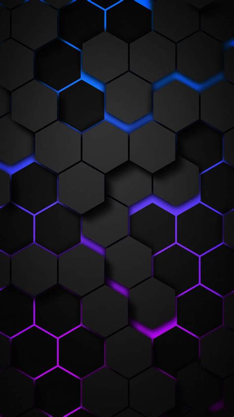 3D Hexagon iPhone Wallpaper - iPhone Wallpapers