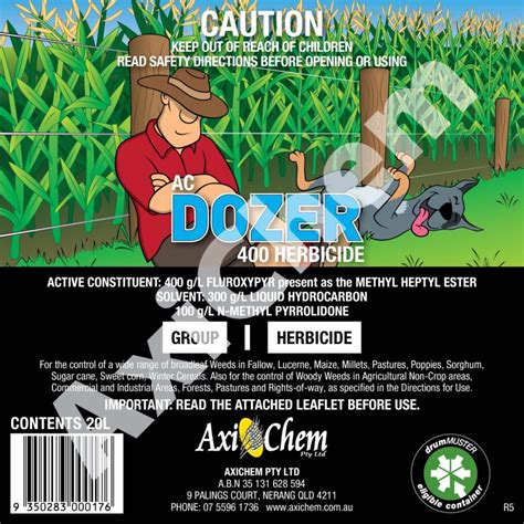 Ac Dozer Herbicide L Axichem