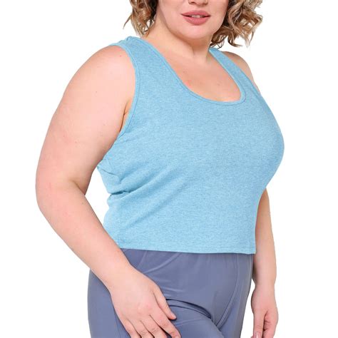 3 Pieces Basic Plus Size Tank Tops For Women Moon Wood