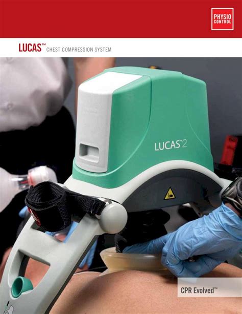 Pdf Lucas Chest Compression System Transmed · Increasing Opportunities For Improved Outcomes