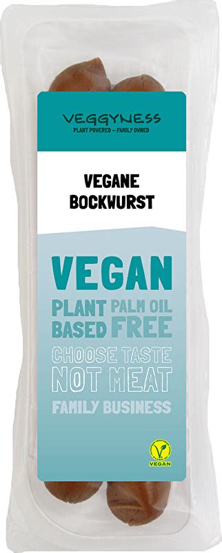 Veggyness Vegane Bockwurst Kokku Dein Veganer Onlineshop