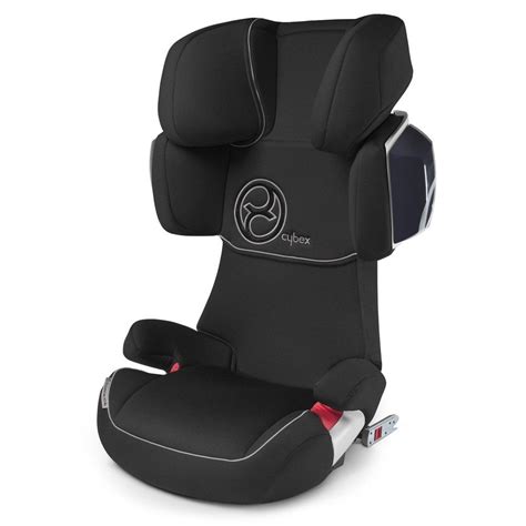 Cybex Solution X2-FIX 2013 car seat group 2 and 3 Classic Black ISOFIX ...