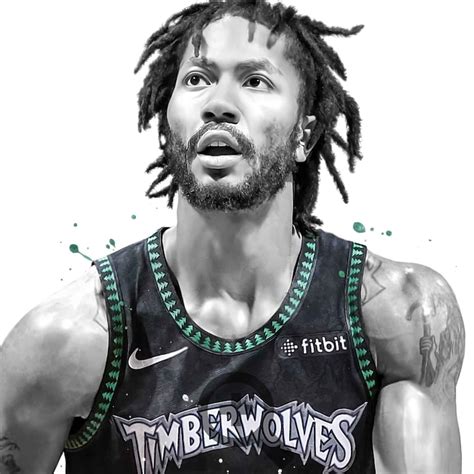 Derrick Rose Minnesota Poster Canvas Basketball Print Etsy New Zealand