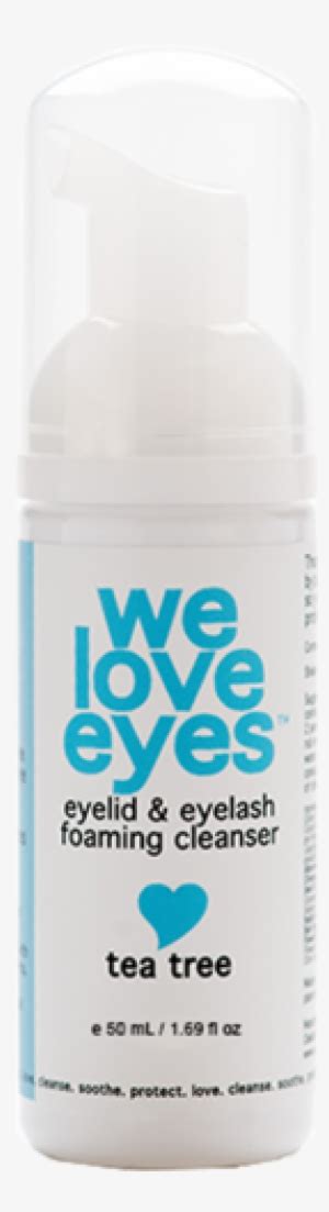 We Love Eyes Tea Tree Eyelid Foaming Cleanser We Love Eyes Tea Tree