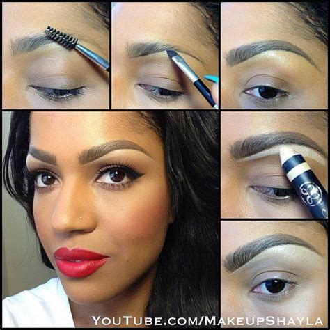 ideas perfect eyebrows tutorial pinterest