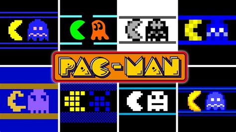 Eating All Ghosts In Almost All Pac Man Versions Youtube