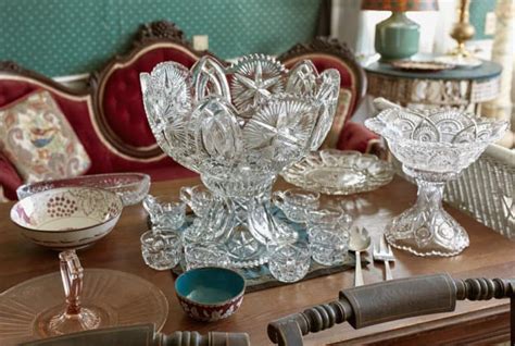 Vintage Crystal Patterns Value Identification Price Guides