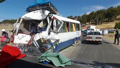 Puno Un Muerto Y Más De 13 Heridos En Accidente De Delegación De