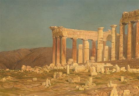 The Parthenon Frederic Edwin Church Work Of Art