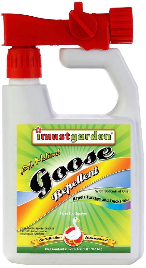 Goose Repellent 32oz Hose End Sprayer - I Must Garden