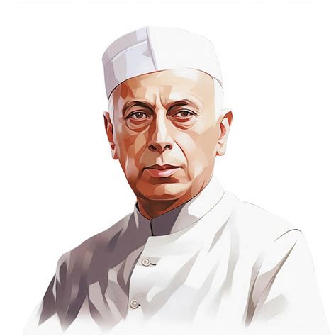 Premium Photo | Illustration of Jawaharlal Nehru realistic