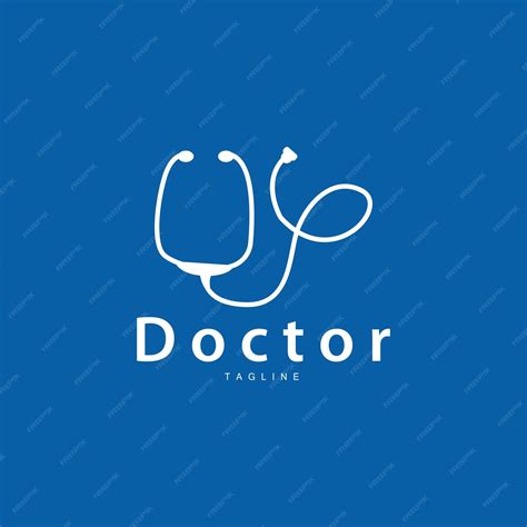 Premium Vector Stethoscope Logo Health Doctor Design Simple Line