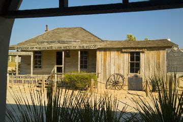 Texas Travel Information Center at Langtry