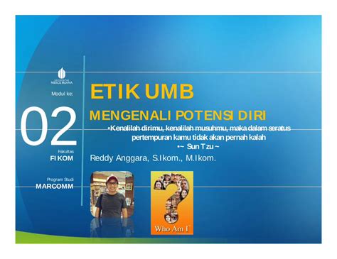 Pdf Mengenali Potensi Diri Modul Mercubuana Ac Idanggara