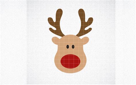 Reindeer Face SVG Christmas SVG PNG Grafica Di SVG DEN Creative Fabrica