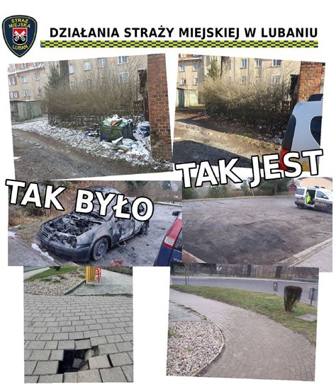 Straż Miejska dba o porządek w Lubaniu