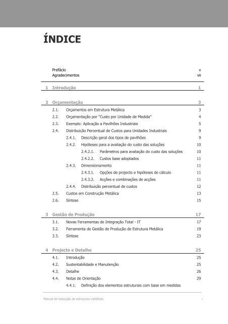 o Índice Completo do Livro CMM