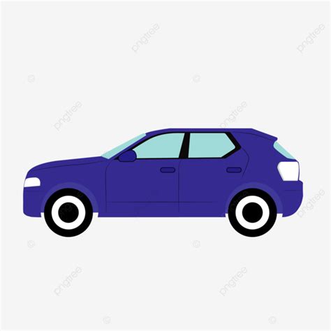 Blue Car Vector Mockup Car Blue Car Auto Png And Vector With