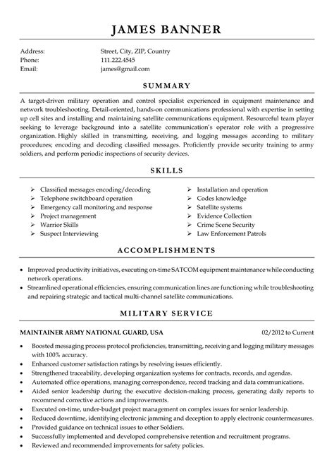 Resume Samples For Free