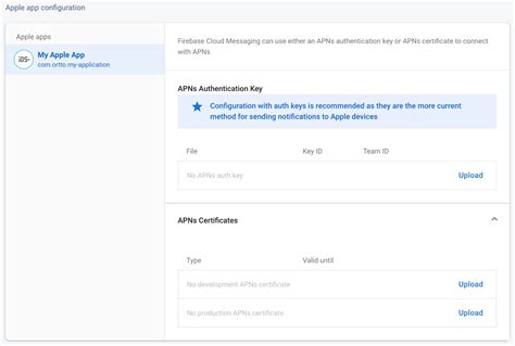 Firebase Cloud Messaging Setup Ortto Help