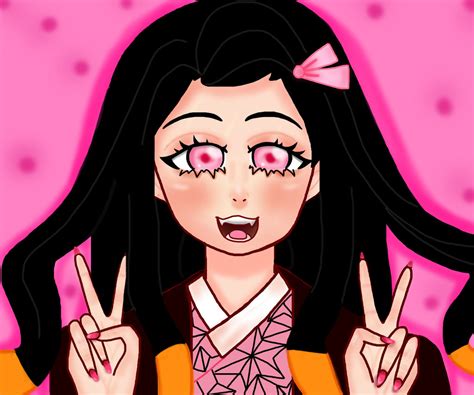 Nezuko Fan Art By Ositodulce234 On Deviantart