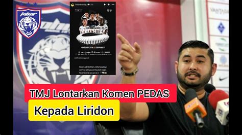 HANGAT TMJ Beri Cadangan Kepada Liridon Krasniqi YouTube