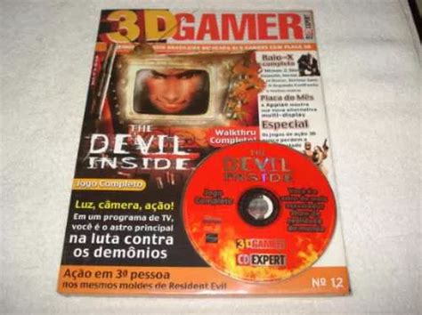 Revista Cd Expert Game The Devil Inside Completo Parcelamento Sem Juros