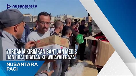 Yordania Kirimkan Bantuan Medis Dan Obat Obatan Ke Wilayah Gaza Youtube