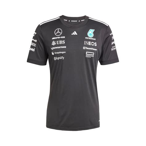 mercedes amg petronas  mens team  shirt black formula
