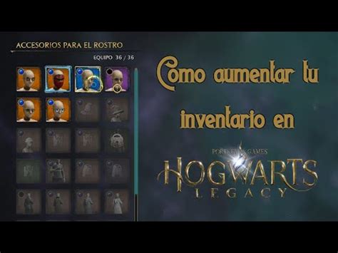 Como Aumentar Tu Inventario Hogwarts Legacy Tutorial JeanDeGamer