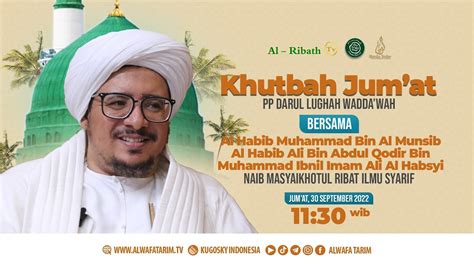 LIVE KHUTBAH JUM AT PP DARUL LUGHAH WADDA WAH AL HABIB MUHAMMAD