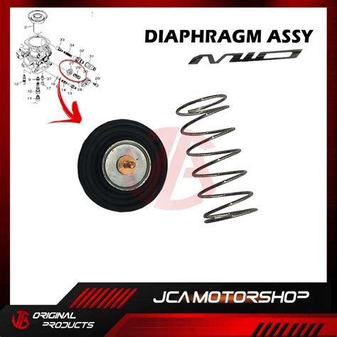 Original Yamaha Diaphragm Assy Rubber Membrane For Mio Sporty Mio