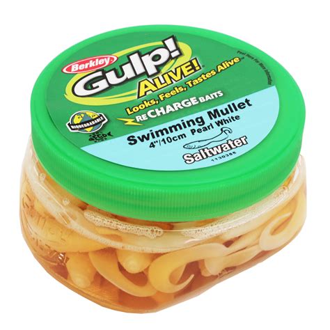 Berkley Gulp Alive Saltwater Swimming Mullet Soft Bait Walmart