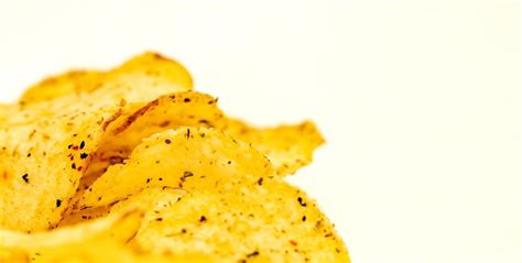 Close up isolated crispy potato chips snack 2653335 Stock Photo at Vecteezy